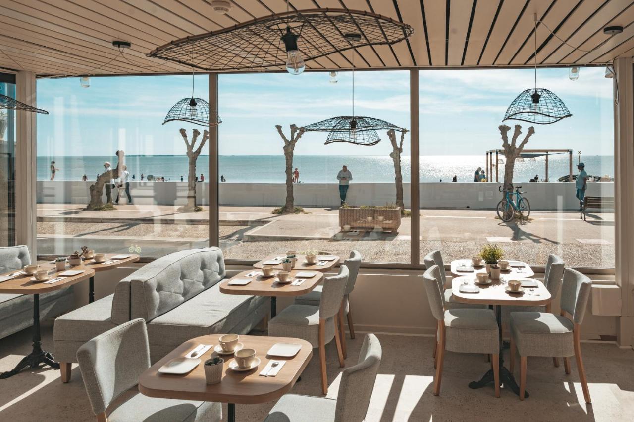 Hôtel Le Rivage vue sur mer - LOGIS - Châtelaillon-plage Buitenkant foto