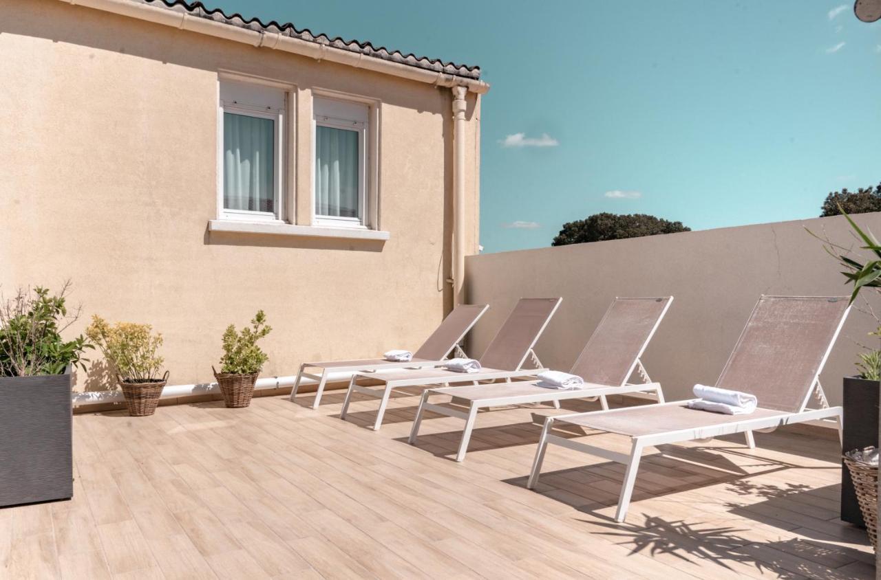 Hôtel Le Rivage vue sur mer - LOGIS - Châtelaillon-plage Buitenkant foto